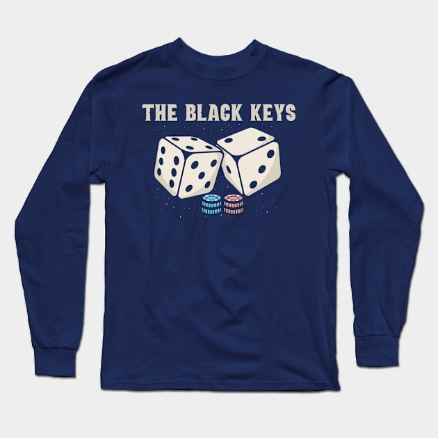 black keys Long Sleeve T-Shirt by Hsamal Gibran